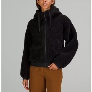 NWT Lululemon Reversible hooded fleece jacket